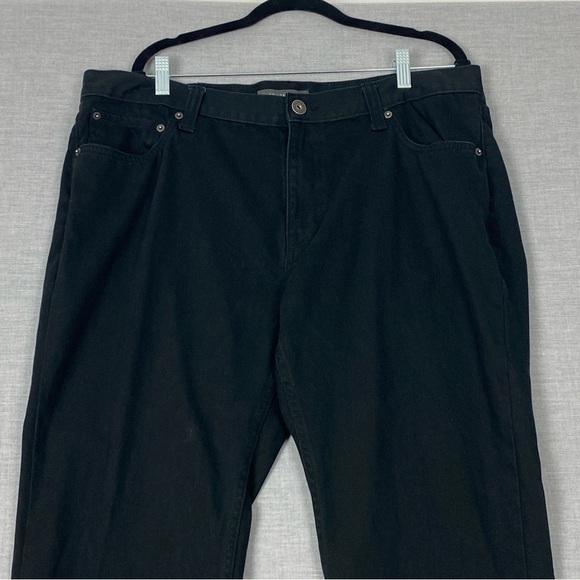 Denver Hayes Bootcut Jeans Size 38 X 30 100% Cotton Black - Picture 2 of 12